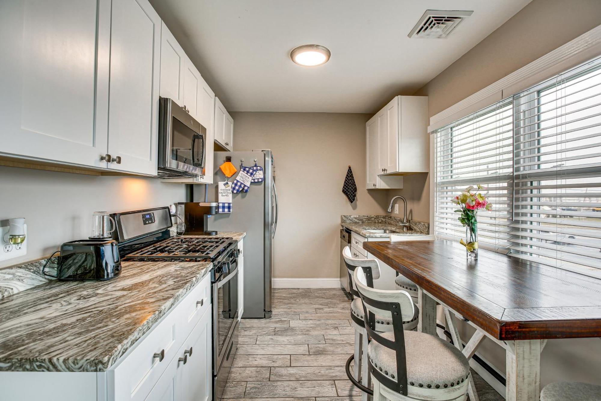 Bright Duplex Condo Walk To Brigantine Beach! Exteriör bild